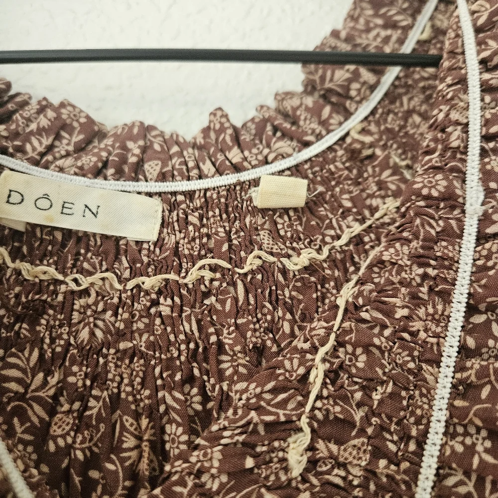 Doen Isidore dress in terra garden bloom, small - Picture 12 of 12